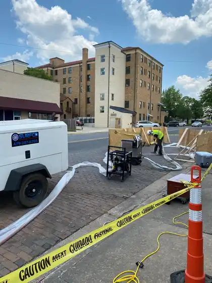 Asbestos, dry ice and media blasting